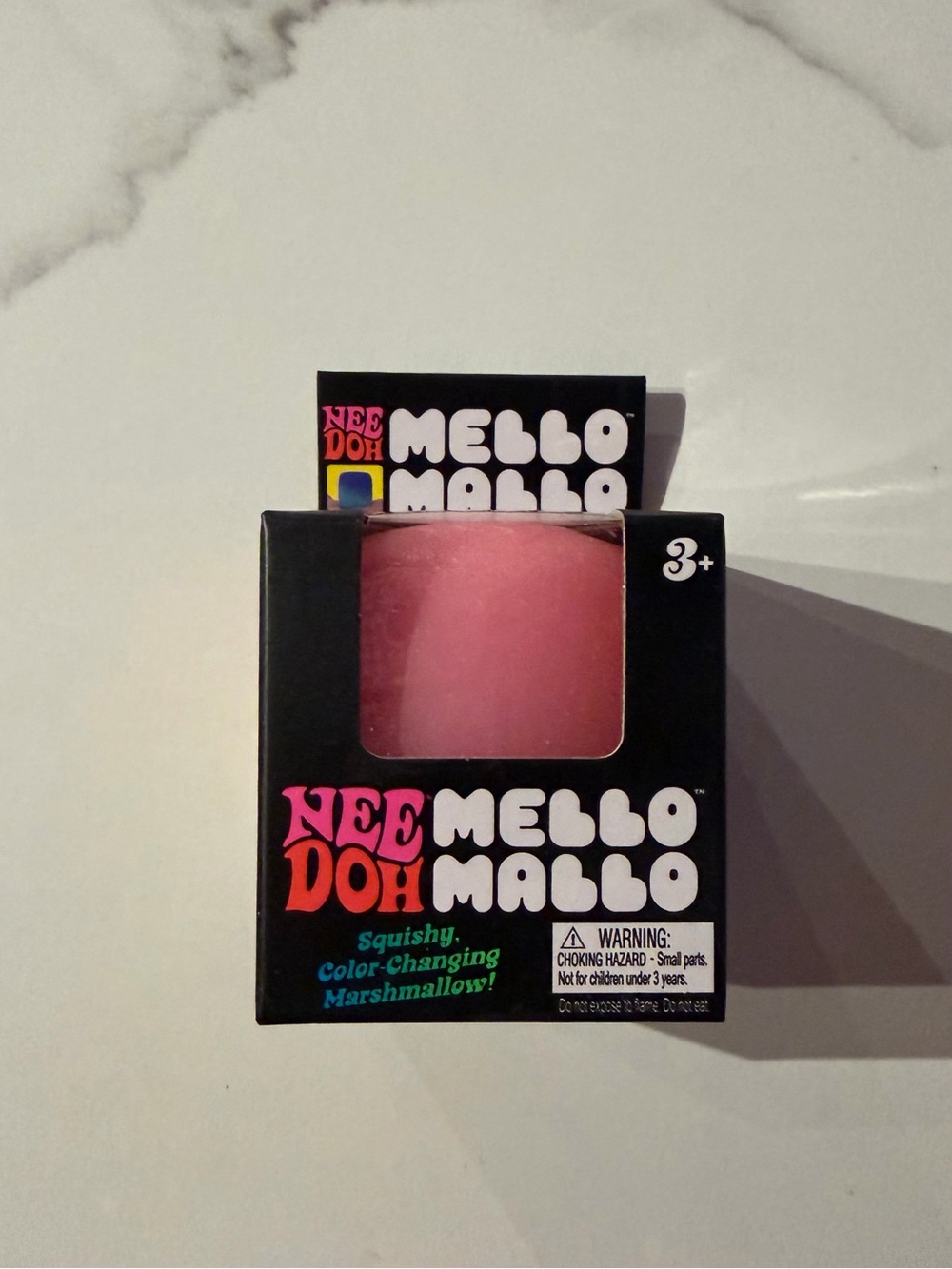 Needoh Mello Mallo Color-Changing Marshmallow - Pink